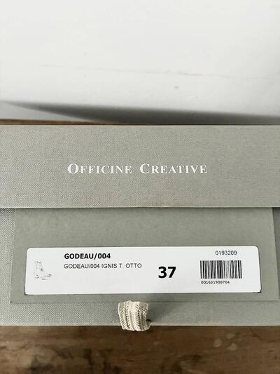 【美品】OFFICINE CREATIVE 　スエード　アンクルブーツ　サイズ37　LEXIKON 528　　 画像9