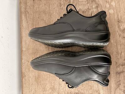 【美品】Orthofeet  CLAUDETTE レースアップ コンフォートシューズ BLACK 画像7
