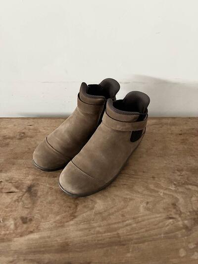 【Orthofeet】BLAIRE MUSHROOM ショートブーツ 画像1