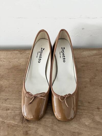 repetto（レペット）パテントパンプス ブラウン 36 画像2