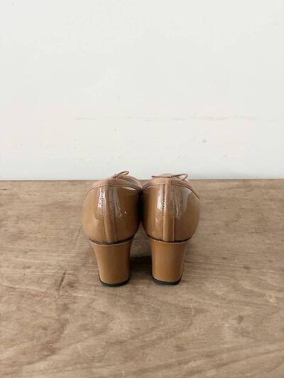 repetto（レペット）パテントパンプス ブラウン 36 画像5