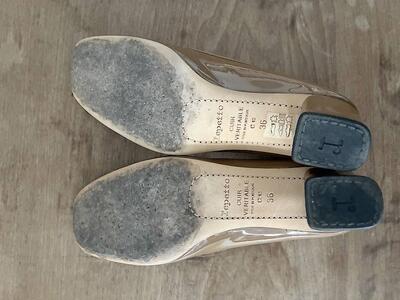 repetto（レペット）パテントパンプス ブラウン 36 画像7