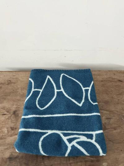 【未使用】KAY BOJESEN DENMARK モンキー ジャガード ウール ブランケット ショール 画像4