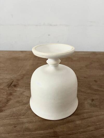 【美品】yoshida pottery 玉脚アイスカップ　アンティークホワイト　𠮷田正和 画像7