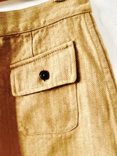 【未使用】45R  コットン スカート キャメル SIZE 03  画像6