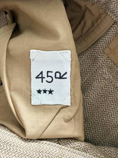 【未使用】45R  コットン スカート キャメル SIZE 03  画像9