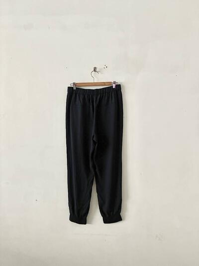 Theory luxe ジョガーパンツ / 裾リブパンツ ネイビー 40 画像4