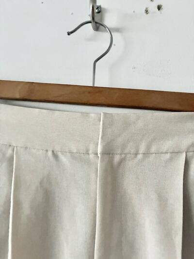 U by SPICK & SPAN  タック入りテーパードパンツ 画像3