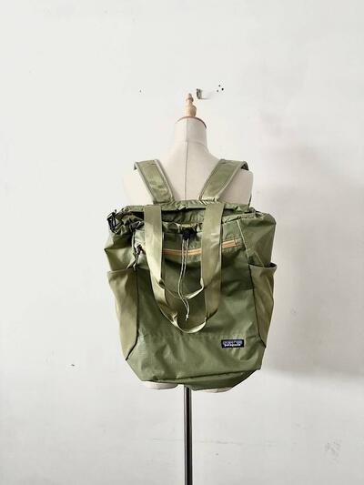 【美品】Patagonia 2WAY ウルトラライト ブラックホール トート パック 画像10