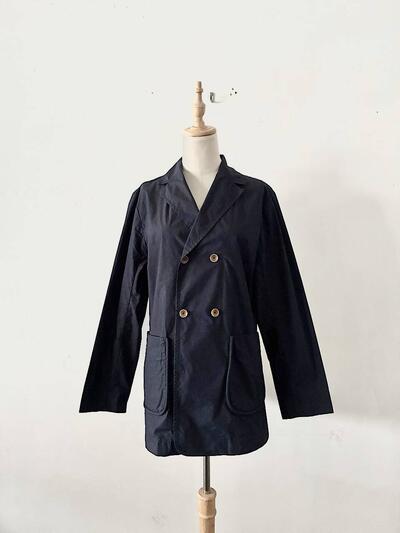 【美品】Pal'las Palace コットンナイロン ダブル ジャケット 画像7