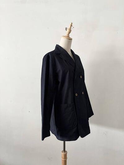 【美品】Pal'las Palace コットンナイロン ダブル ジャケット 画像3