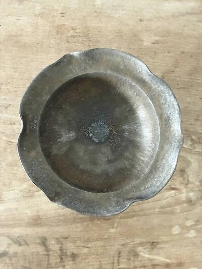 藤原純 7寸深鉢 サビ 信楽焼 約21cm 盛鉢 画像4