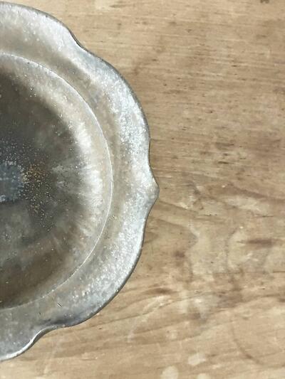 藤原純 7寸深鉢 サビ 信楽焼 約21cm 盛鉢 画像6