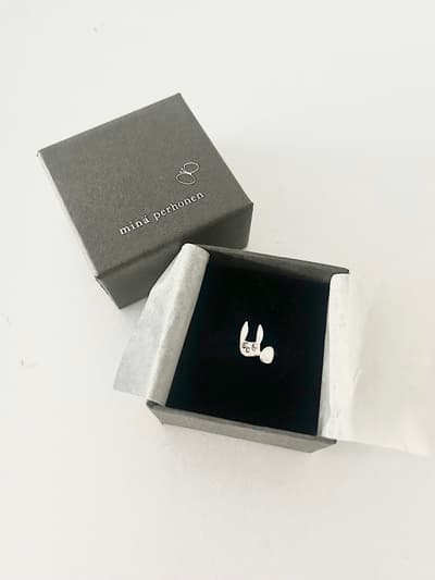 【未使用】mina perhonen　cconiglio　リング　サイズ8　silver  画像1