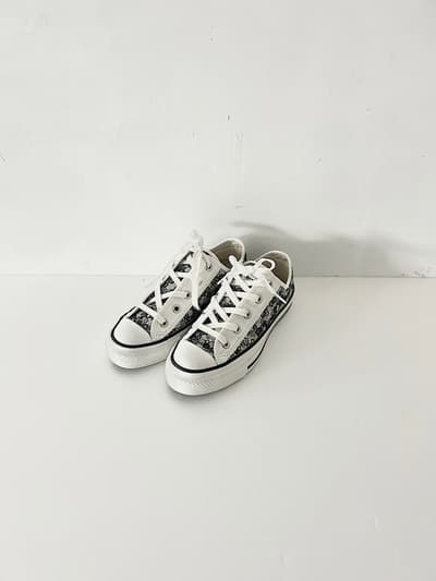 【未使用】CONVERSE・skyful　ALL STAR　green grayサイズ23 画像1