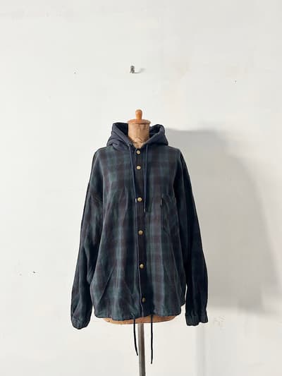 SEDAN ALL PURPOSE　Flannnel Hoodie　サイズL  画像1