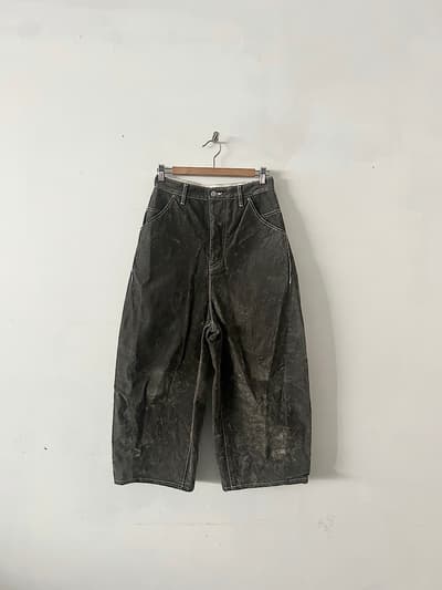 【美品】mina perhonen　fete  フロッキーデニム　サイズ34 画像1