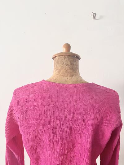 ヂェン先生の日常着 Henley Neck Top 画像6