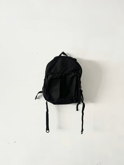 【美品】bagjack　コーデュラナイロン2ポケットデイパック　黒 画像1