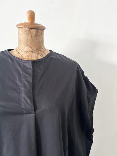 【美品】harmonie プルオーバー  ダークネイビー 画像2