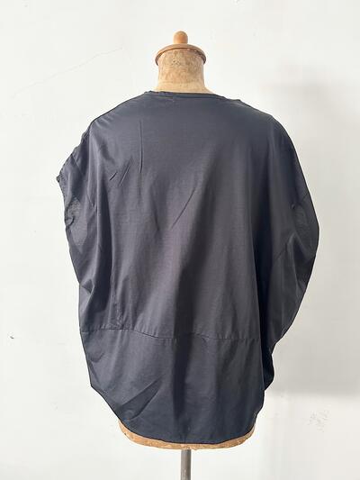 【美品】harmonie プルオーバー  ダークネイビー 画像6