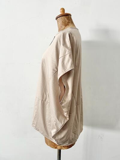 【未使用】harmonie   プルオーバー　ベージュ 画像6