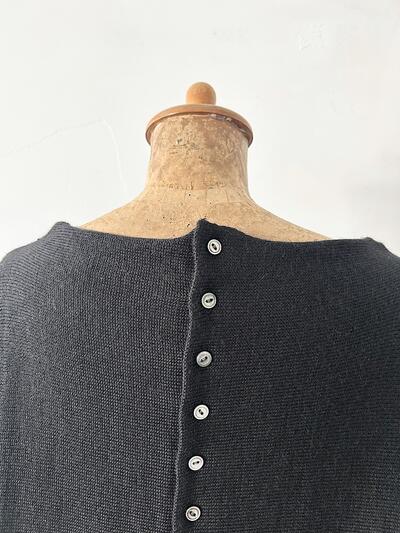 【美品】Veritecoeur  2wayニット  ブラック 画像6