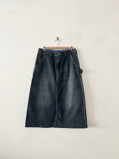 【美品】45R　ツイードデニムペインターSK　重　定価50600円 画像1