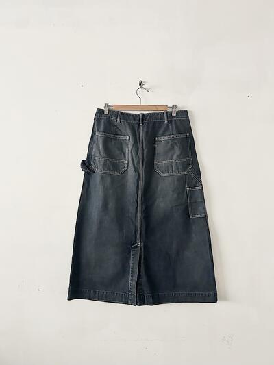 【美品】45R　ツイードデニムペインターSK　重　定価50600円 画像3