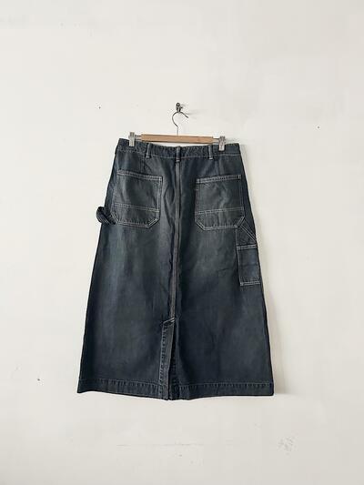 【美品】45R　ツイードデニムペインターSK　重　定価50600円 画像2