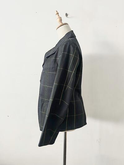 【美品】R&D.M.Co- オールドマンズテーラー チェックジャケット 画像3