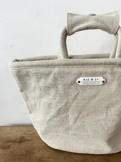 【美品】R&D.M.Co- オールドマンズテーラー　マルシェバッグ 画像4