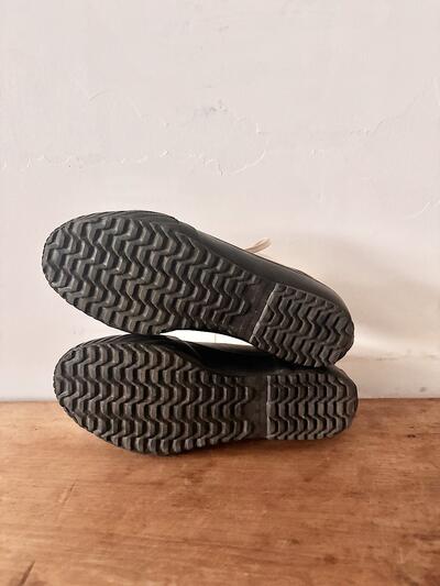 【美品】MOONSTAR ムーンスター ハイカットスニーカー 25cm 日本製 久留米 ヴァルカナイズ ラバーシューズ 画像6