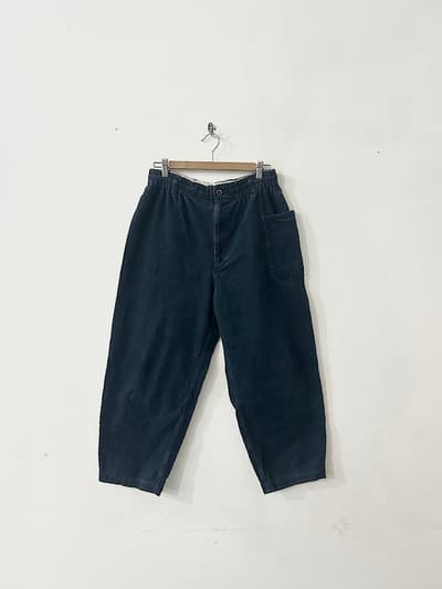 atelier naruse コットンコーデュロイパンツ ネイビー cotton corduroy pants　サイズ40 画像1