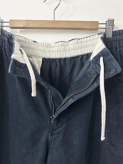 atelier naruse コットンコーデュロイパンツ ネイビー cotton corduroy pants　サイズ40 画像8