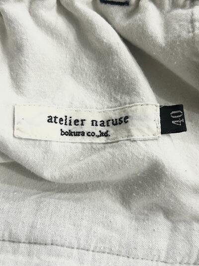 atelier naruse コットンコーデュロイパンツ ネイビー cotton corduroy pants　サイズ40 画像9