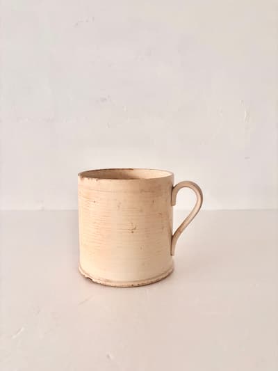 【フランスアンティーク 】ディゴワン＆サルグミンヌ 大きなマグカップ カフェオレ 画像1