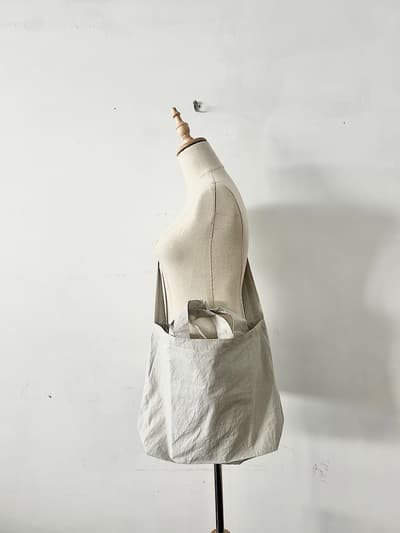 【美品】中川政七商店　タイプライターのショルダーバッグ　薄墨 画像1