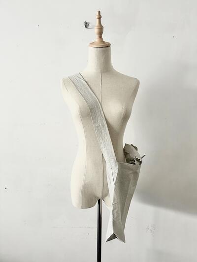 【美品】中川政七商店　タイプライターのショルダーバッグ　薄墨 画像4