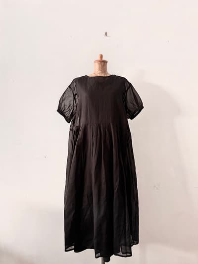 【美品】ROBE de Peau   ワンピース　インナー付き 画像1
