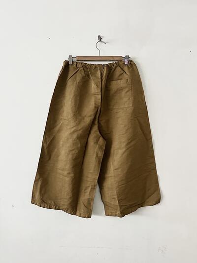 【未使用】HTS コットンリネン イージーパンツ 画像4