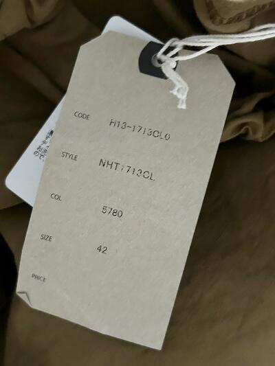 【未使用】HTS コットンリネン イージーパンツ 画像8