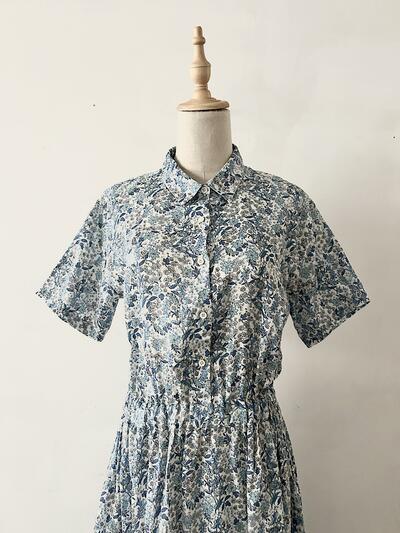 【美品】Makers shirt 鎌倉 花柄ワンピース 画像2