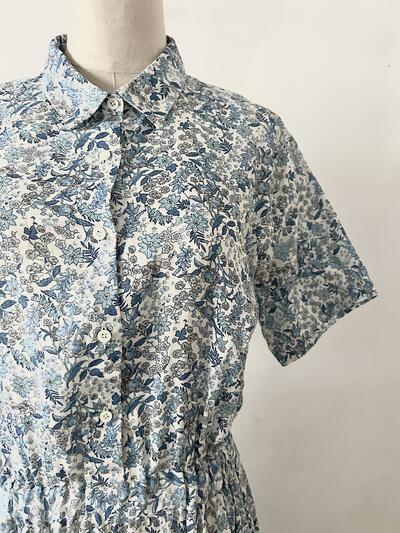 【美品】Makers shirt 鎌倉 花柄ワンピース 画像3