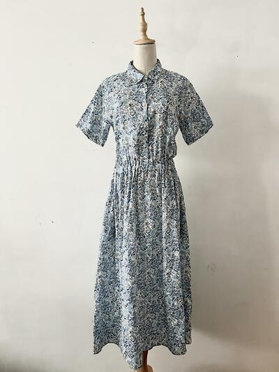 【美品】Makers shirt 鎌倉 花柄ワンピース 画像7