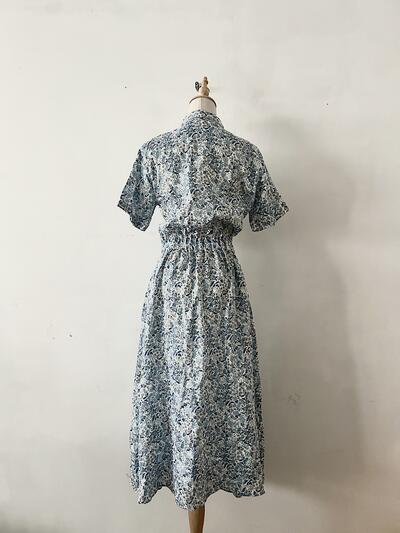 【美品】Makers shirt 鎌倉 花柄ワンピース 画像6