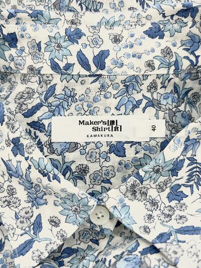【美品】Makers shirt 鎌倉 花柄ワンピース 画像10
