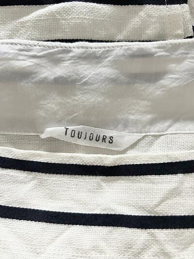 【美品】TOUJOURS  ボーダープルオーバー 画像6