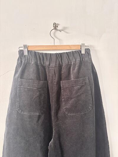 ビュルデサボン bulle de savon 11Wサッカーコーデュロイパンツ(25AW) kuro 　 画像4