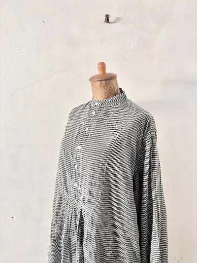【美品】Veritecoeur ヴェリテクール ギンガムチェック チュニックワンピ VC-1419 画像2